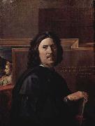 Nicolas Poussin, Self-Portrait by Nicolas Poussin